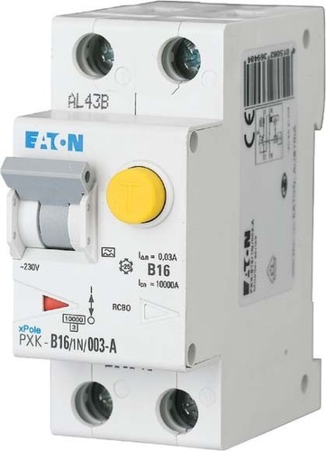 Eaton FI/LS Kombination 16 A, 100 mA, D PXK-D16/1N/01-F