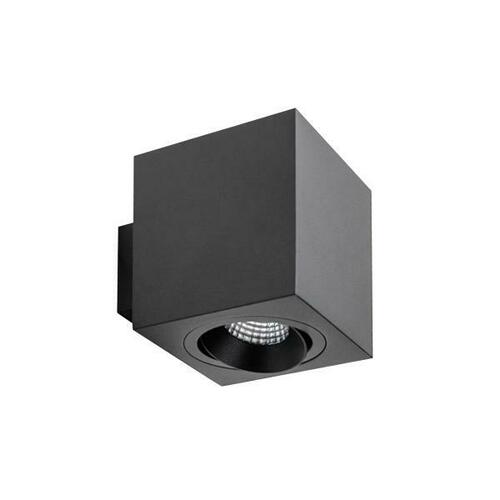 Brumberg Leuchten Wand-Anbaumodul quadr. schwarz 45212180