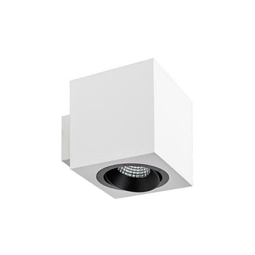 Brumberg Leuchten Wand-Anbaumodul quadr. weiß/schwarz 45212550