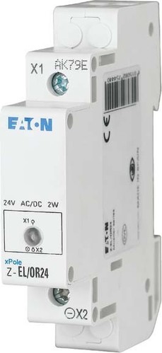 Eaton Einzelleuchte 230AC/DC, blau Z-EL/BL230