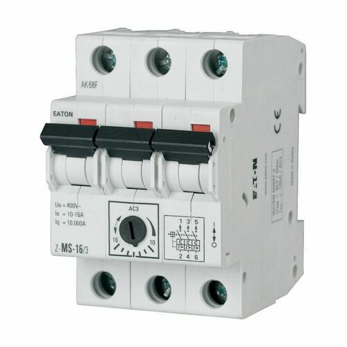 Eaton Motorschutzschalter 10-16 A, 3p Z-MS-16/3 Eaton Motorschutzschalter 10-16 A, 3p Z-MS-16/3