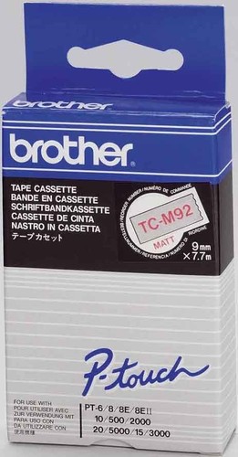 Brother Schriftbandkassette BF.farblos/DF.schwar TC-M91