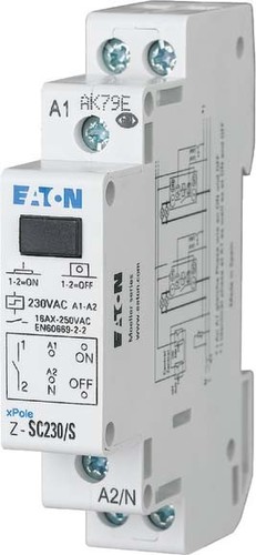 Eaton Stromstossschalter 240AC, 2S+1Ö, 16A Z-SC240/2S1O