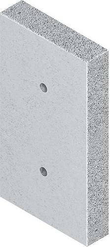 Niedax Brandschutzplatte Löcher10mm220x120x30 BSP 220.120.30