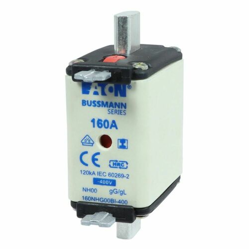 Eaton Sicherungseinsatz Nieders. 160A AC 400V 120kA 160NHG00BI-400