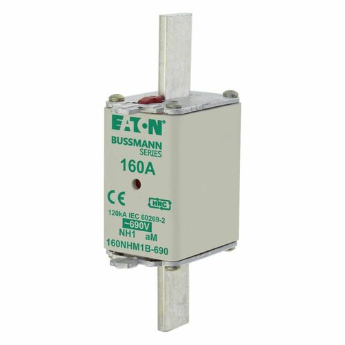 Eaton Sicherungseinsatz Nieders. 160A AC 690V 120kA 160NHM1B-690