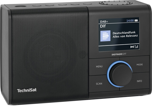 TechniSat Digitalradio schwarz DIGITRADIO 217 sw
