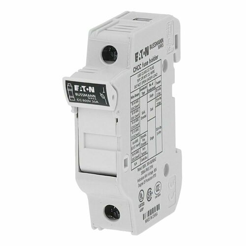 Eaton Sicherungshalter Niedersp. 30A AC 600V 1polig 1Pole 30A #CHCC1DU