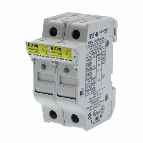 Eaton Sicherungshalter Niedersp. 32A DC 1000V 2polig 2P 10x38MF#CHPV2IU