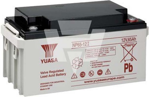 Hückmann Bleiakku 12V 65Ah YuasaNP65-12I 123507