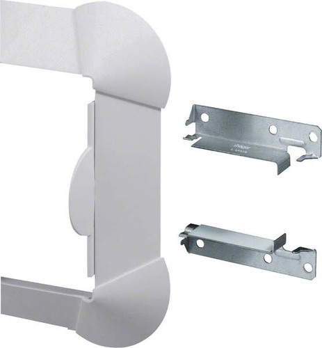 Tehalit Wandanschlussblende 70x130mm steingrau L33147030