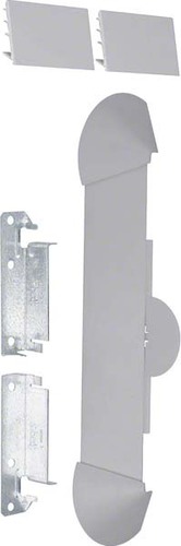 Tehalit Wandanschlussblende 70x210mm steingrau L33287030