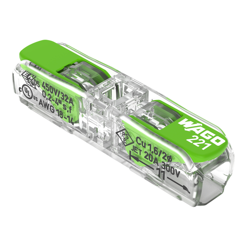WAGO GmbH & Co. KG Durchgangsverbinder mit Hebeln 221-2431