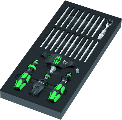Wera Werk 9752 Schaumstoffeinlage KK Ratsch-Set,24-tlg 5150152001