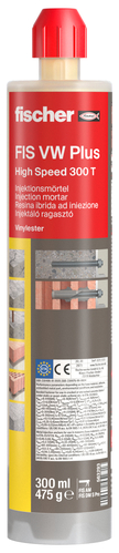 Fischer Deutschl. Hochleistungsmörtel FIS VW Plus 300 T FIS VW Plus 300 T Fischer Deutschl. Hochleistungsmörtel FIS VW Plus 300 T FIS VW Plus 300 T