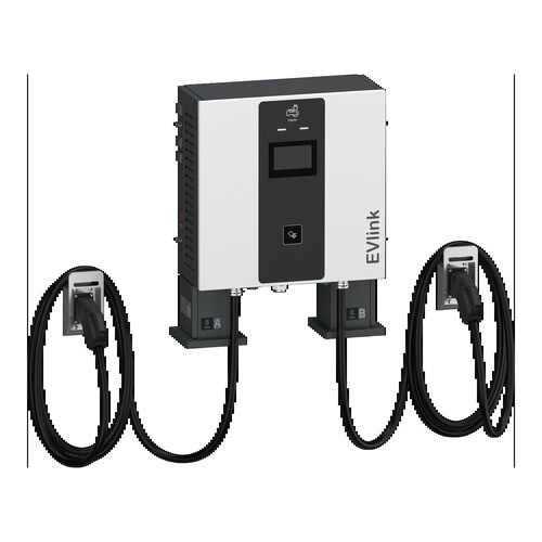Schneider Electric Pro DC Wallbox 60kW 2xCCS2 7m EVD1S60TBBC7