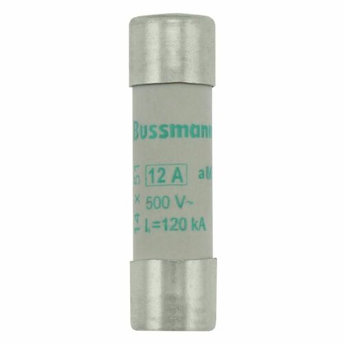 Eaton Sicherungseinsatz Nieders. 12A AC 500V 120kA CYL AM 14,#C14M12S