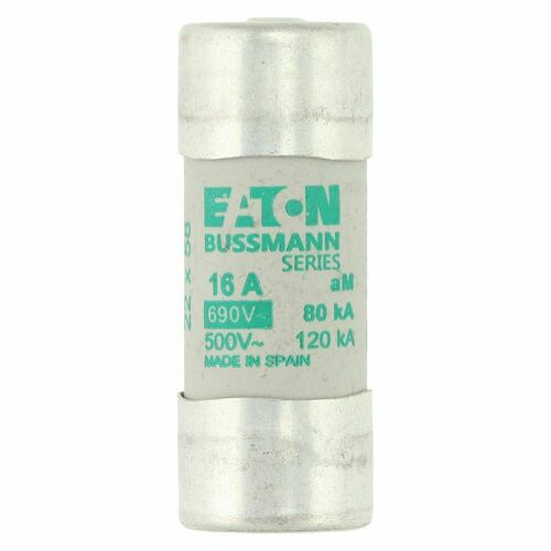 Eaton Sicherungseinsatz Nieders. 16A AC 690V 80kA CYL AM 22,#C22M16S
