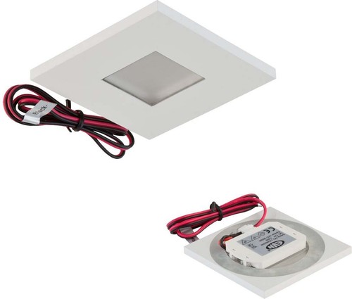 EVN Lichttechnik LED Wandeinbauleuchte 12V 0,6W 3000K LQ 4602 W