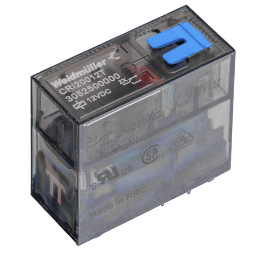 Weidmüller Mini-Industrierelais 12 V DC CRI20012T Weidmüller Mini-Industrierelais 12 V DC CRI20012T