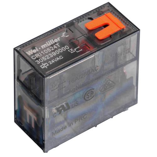 Weidmüller Mini-Industrierelais 24 V AC CRI20524T Weidmüller Mini-Industrierelais 24 V AC CRI20524T