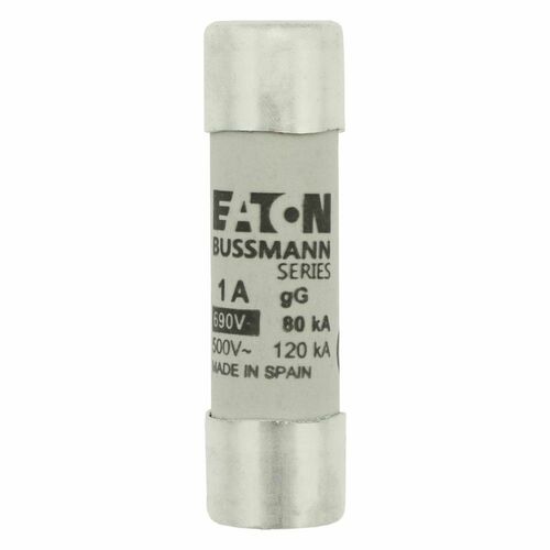 Eaton Sicherungseinsatz Nieders. 1A AC 690V 80kA CYLINDRICA#C14G1 Eaton Sicherungseinsatz Nieders. 1A AC 690V 80kA CYLINDRICA#C14G1