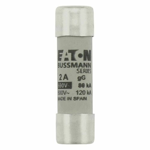 Eaton Sicherungseinsatz Nieders. 2A AC 690V 80kA CYLINDRICA#C14G2 Eaton Sicherungseinsatz Nieders. 2A AC 690V 80kA CYLINDRICA#C14G2