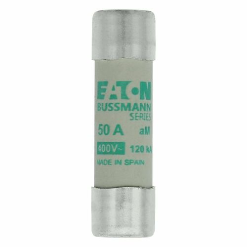 Eaton Sicherungseinsatz Nieders. 50A AC 400V 120kA CYLINDRICA#C14M50