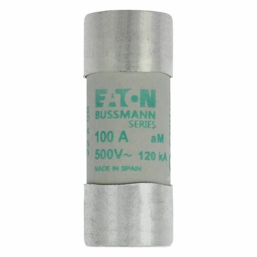 Eaton Sicherungseinsatz Nieders. 100A AC 500V 120kA CYLINDRICA#C22M100