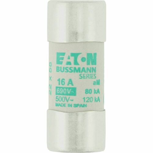 Eaton Sicherungseinsatz Nieders. 16A AC 690V 80kA CYLINDRICA#C22M16