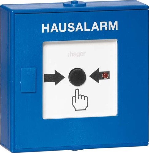 Hager Funk-Druckknopfmelder Hausalarm TG558A