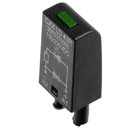 Weidmüller Schutzbeschaltung, Freilaufdiode CXX LD 43G Weidmüller Schutzbeschaltung, Freilaufdiode CXX LD 43G