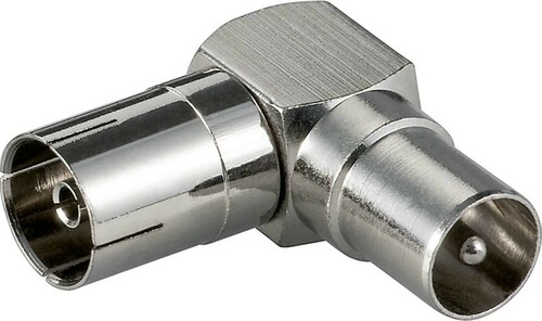 Goobay Koaxial Winkeladapter St./Kpl. 11391