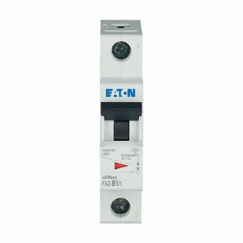 Eaton Leitungsschutzschalter 1p. 1A Charakt.: B FAZ-B1/1 Eaton Leitungsschutzschalter 1p. 1A Charakt.: B FAZ-B1/1