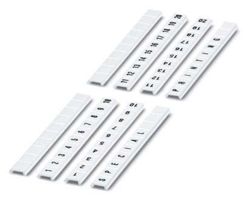 Phoenix Contact Klemmenmarkierung ZBF 6/WH-10 #0808736