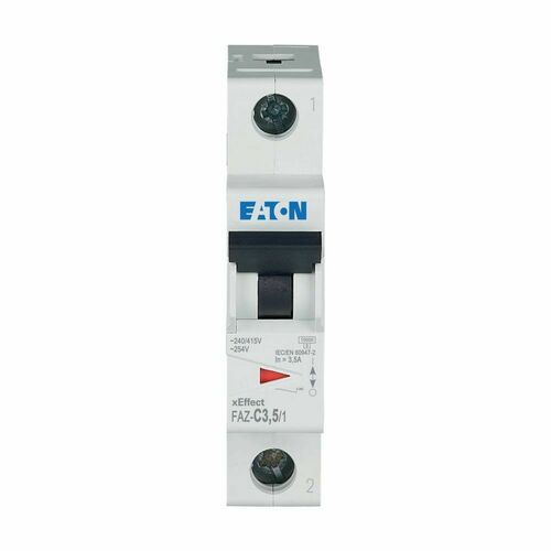 Eaton Leitungsschutzschalter 1p. 3,5A Charakt.: C FAZ-C3,5/1