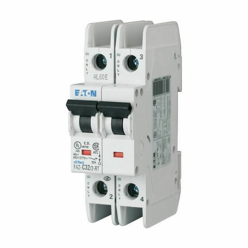Eaton Leitungsschutzschalter 2p. 0,5A Charakt.: D FAZ-D0,5/2-RT