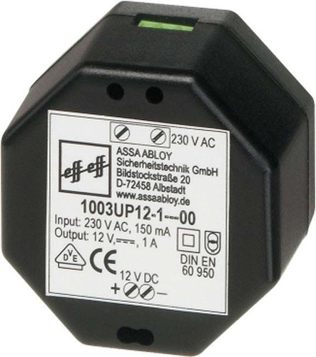 Assa Abloy effeff UP-Netzteil 230VAC 12VDC 1A 1003UP-12-1--10