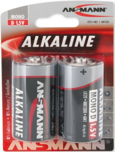 Ansmann Batterie Mono D Red Alkaline 1514-0000 Blil(VE2)