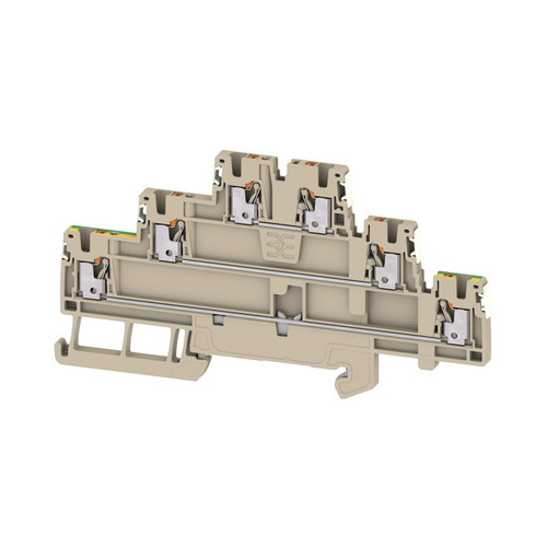 Weidmüller Klemme, PUSH IN A3T 1.5 FT-FT-PE DL Weidmüller Klemme, PUSH IN A3T 1.5 FT-FT-PE DL