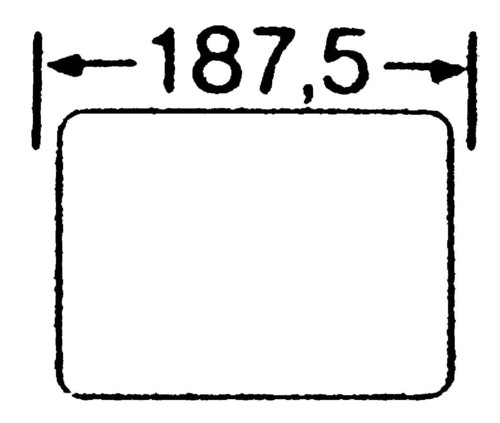 Eaton Flansch-CI-Gehäuse Geh. 187,5x23x116mm FL2-X