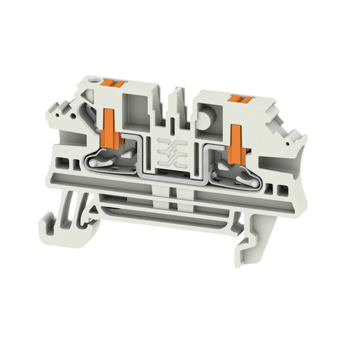 Weidmüller Klemme, PUSH IN, lichtgrau AL2C 2.5 LTGY Weidmüller Klemme, PUSH IN, lichtgrau AL2C 2.5 LTGY