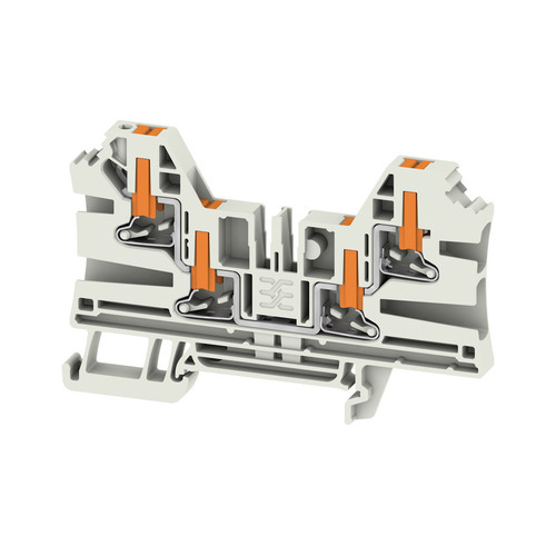 Weidmüller Klemme, PUSH IN, lichtgrau AL4C 4 LTGY Weidmüller Klemme, PUSH IN, lichtgrau AL4C 4 LTGY