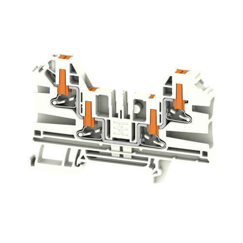 Weidmüller Klemme, PUSH IN, weiß AL4C 4 WT Weidmüller Klemme, PUSH IN, weiß AL4C 4 WT