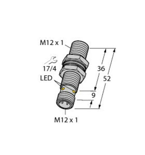 Turck Sensor induktiv BI3U-MT12-AP6X-H1141