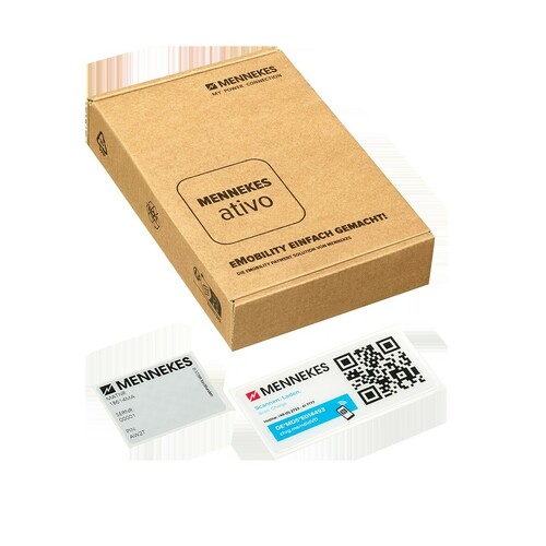 Mennekes E-Mobil. Nachrüstg. ativo4Business Paket o. SIM-Karte 18614MA