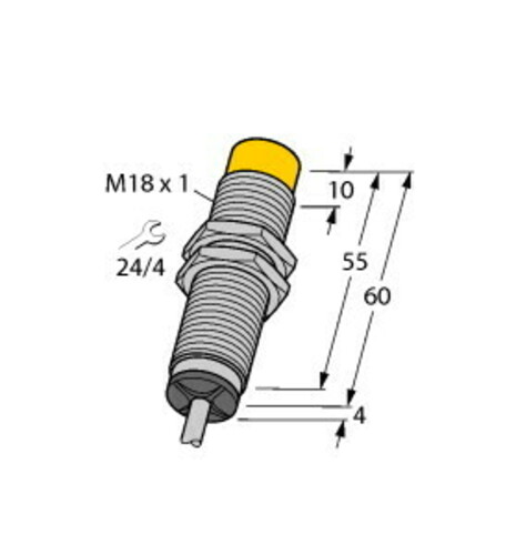 Turck Sensor induktiv NI8-M18-LIU