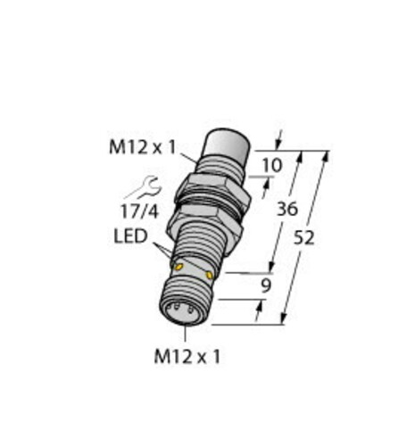 Turck Sensor induktiv NI8U-MT12-AP6X-H1141