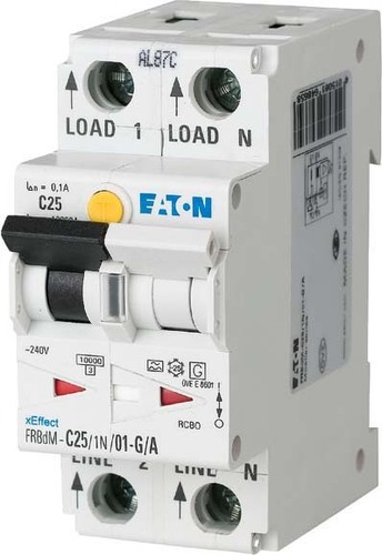 Eaton Elektr. FI/LS Kombination 10A 10mA FRBDM-D10/1N/001-G/A