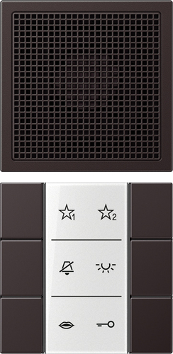 Jung Audio-Innenstation BSF+Folie+Kabel SI AI AL 6 D